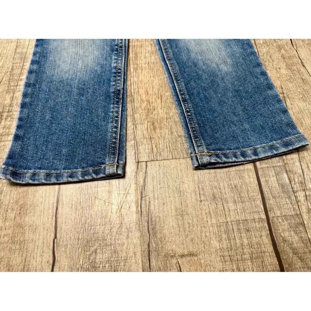 Gymboree Boys Straight Leg Jeans Medium Wash Adjustable Waist RN70530 Size‎ 4T